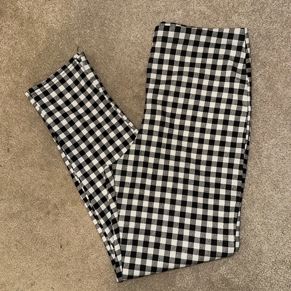 Boohoo gingham pants